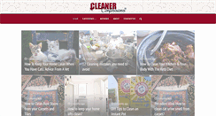 Desktop Screenshot of cleanerconfessions.com